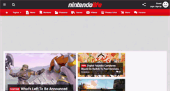 Desktop Screenshot of nintendolife.com